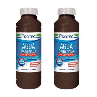 Foto 1 | Agua Oxigenada Protec Pack con 2 Botellas de 100 ml C/U
