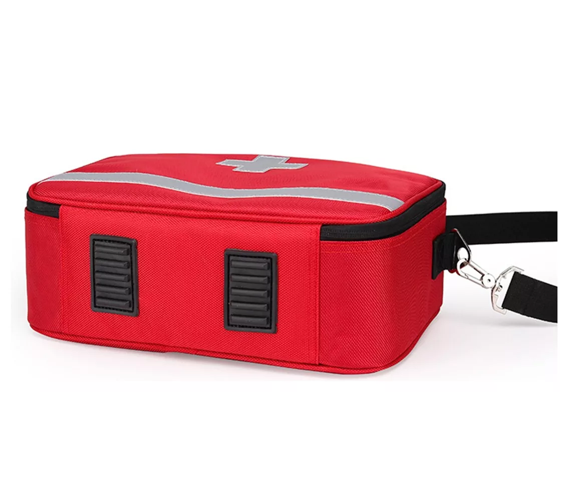 Foto 4 pulgar | Kit De Mochila De Emergencia Médica Lab.g Multifuncional Impermeable, Rojo