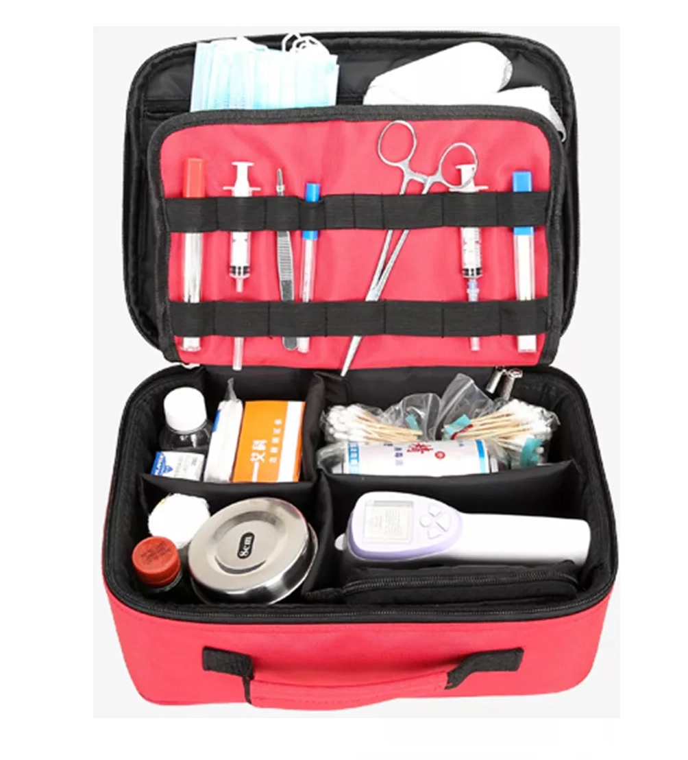 Foto 4 pulgar | Kit De Mochila De Emergencia Médica Multifuncional Impermeable, Belug  Rojo