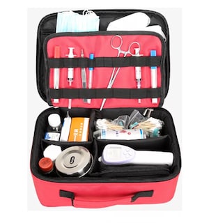 Foto 3 | Kit De Mochila De Emergencia Médica Multifuncional Impermeable, Belug Rojo
