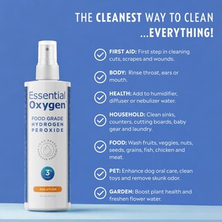Foto 2 | Peróxido De Hidrógeno Al 3% Oxígeno Esencial Para Primeros Auxilios 240 Ml - Venta Internacional.