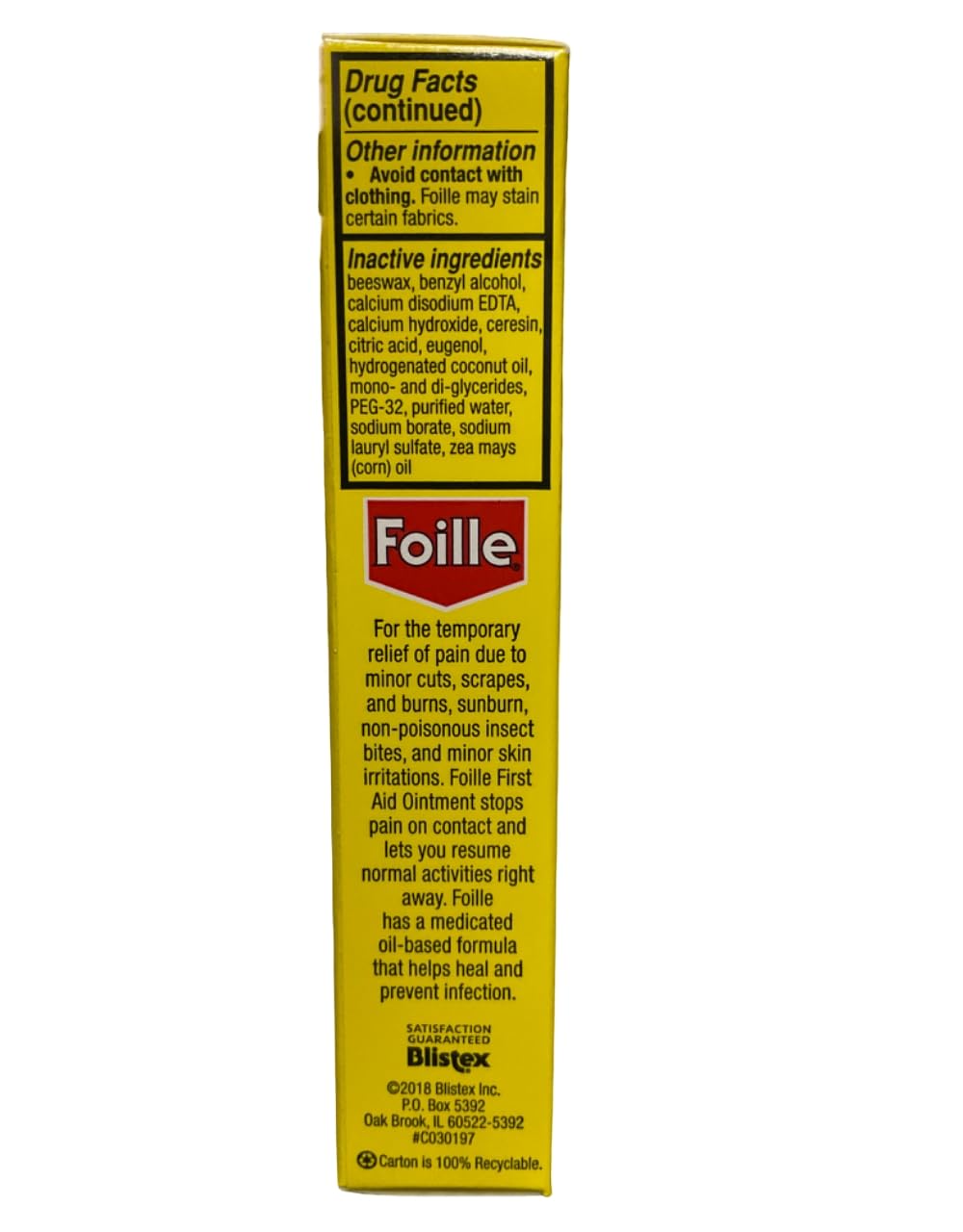 Foto 4 pulgar | Pomada De Primeros Auxilios En Forma De Lámina Medicada  30 Ml (paquete De 6) - Venta Internacional.