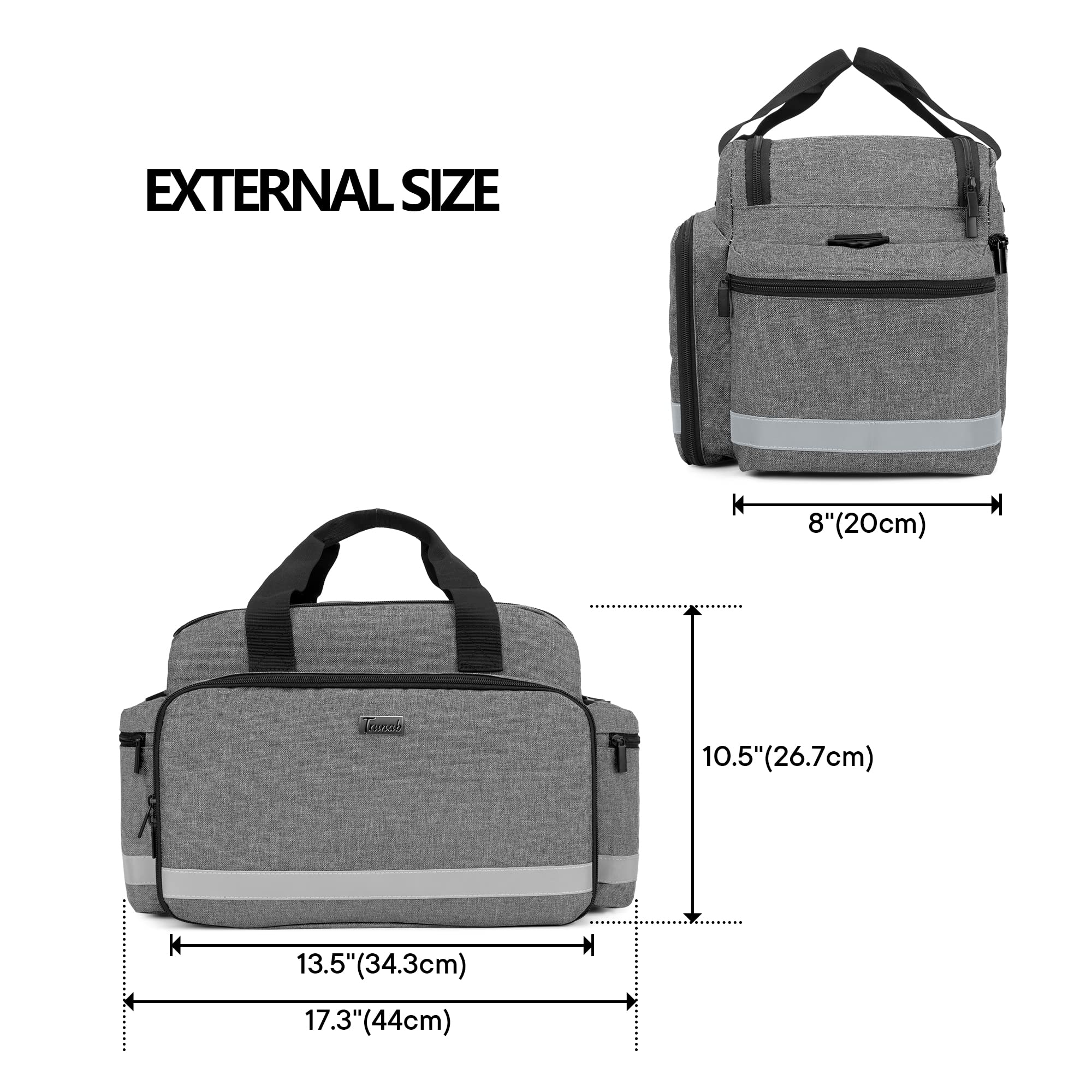 Foto 6 | Bolsa Médica Trunab Home Health Nurse Con Asa Y Correa - Venta Internacional.