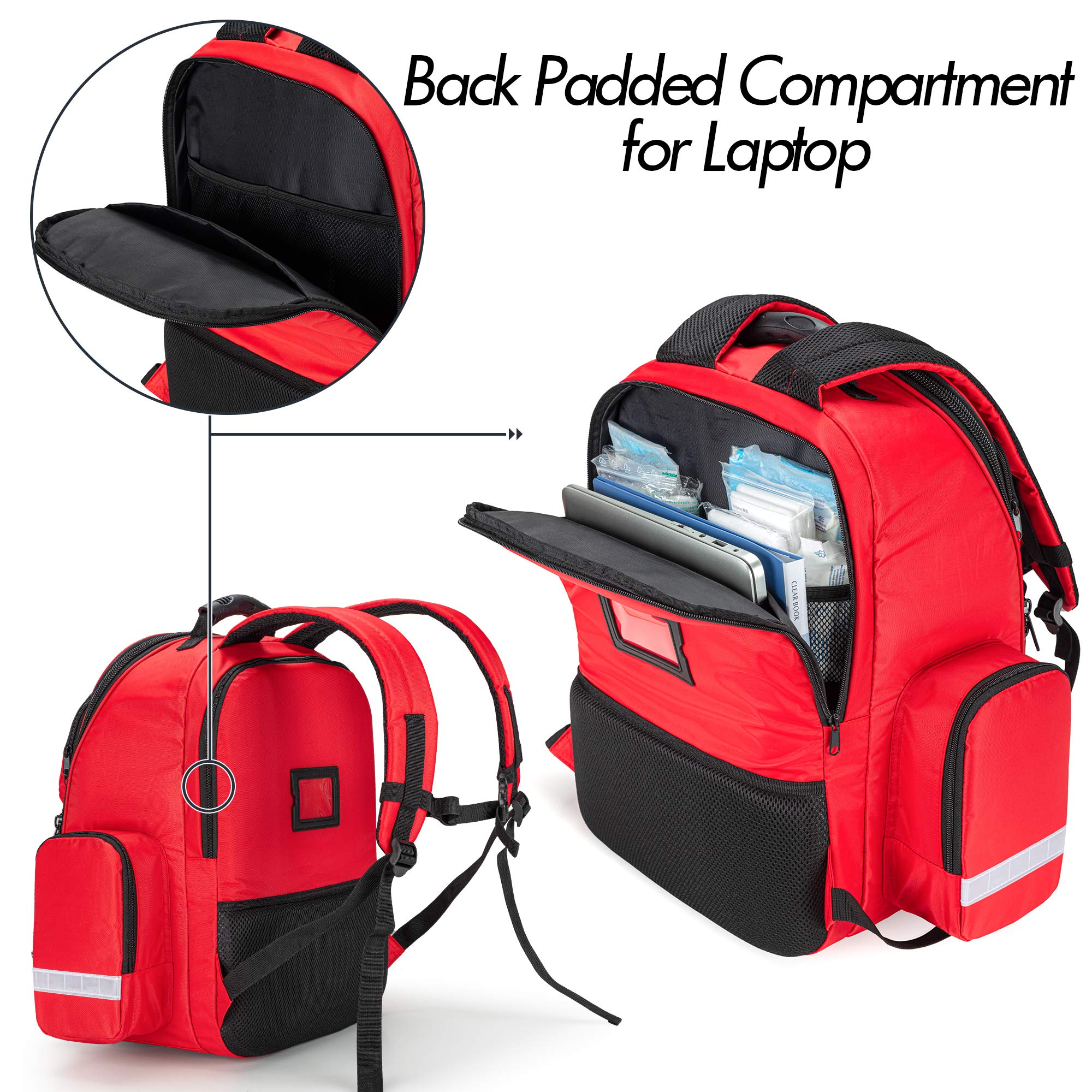 Foto 5 pulgar | Bolsa De Emergencia Trunab First Responder Bag Roja - Venta Internacional.