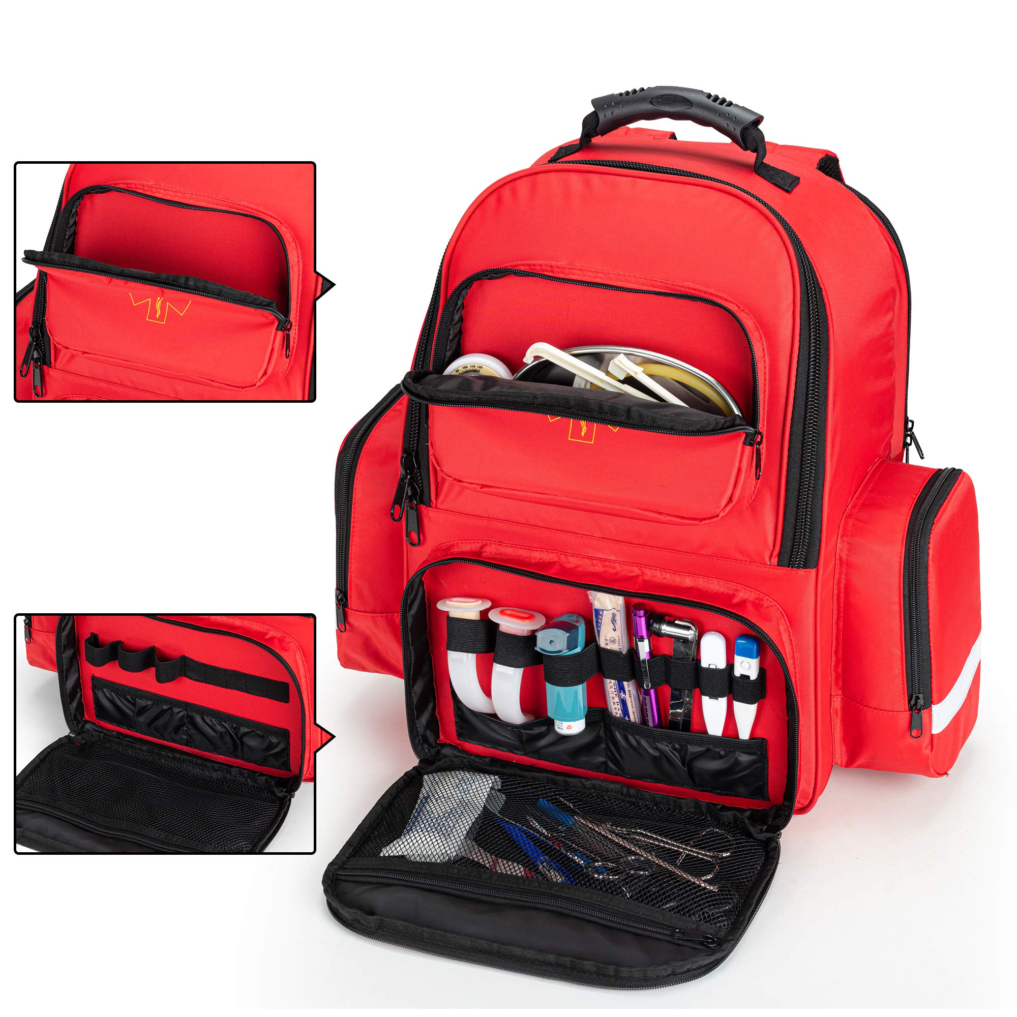 Foto 6 pulgar | Bolsa De Emergencia Trunab First Responder Bag Roja - Venta Internacional.