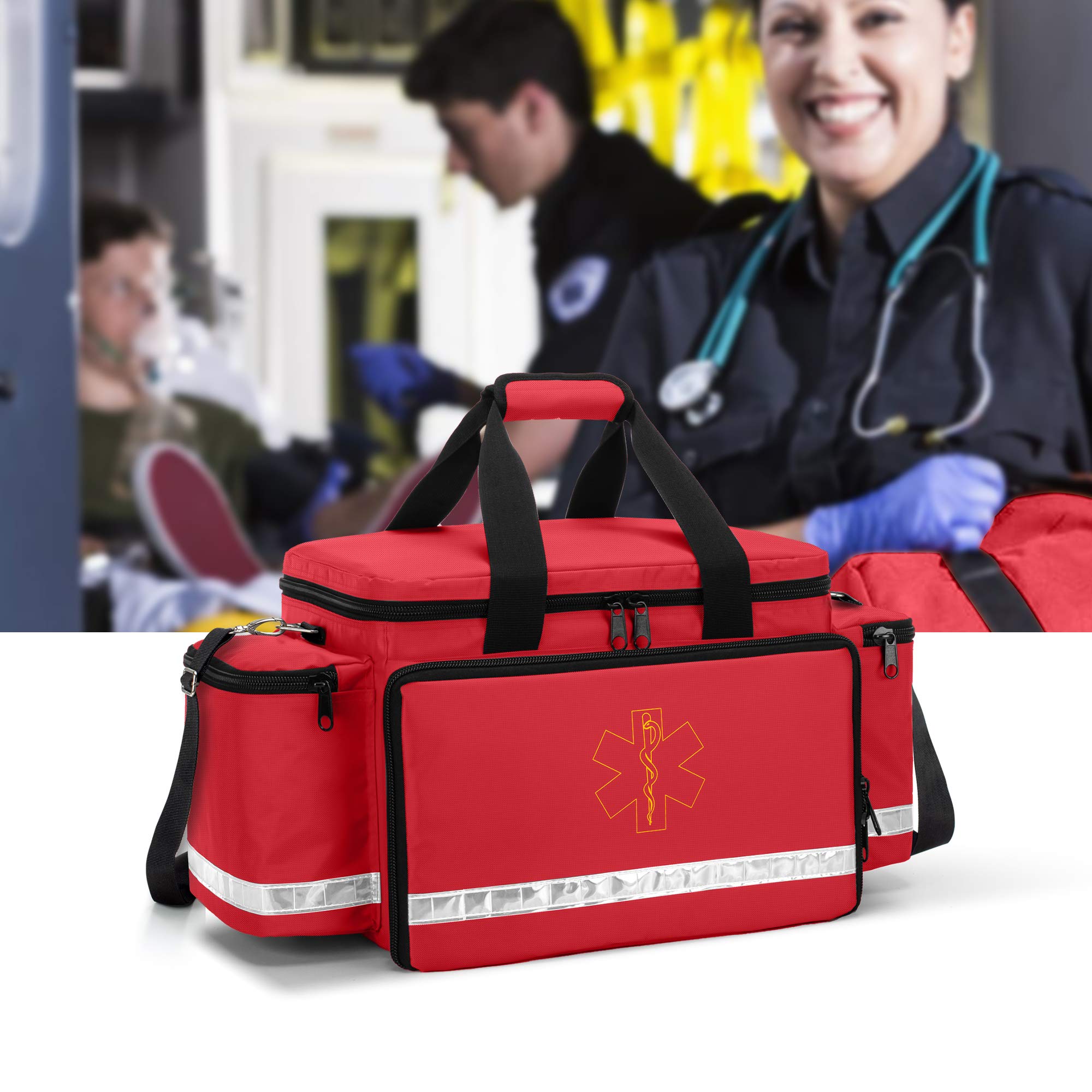 Foto 8 pulgar | Bolsa Trunab Roja Para Personal De Emergencia  Solo Bolsa Trunab - Venta Internacional.