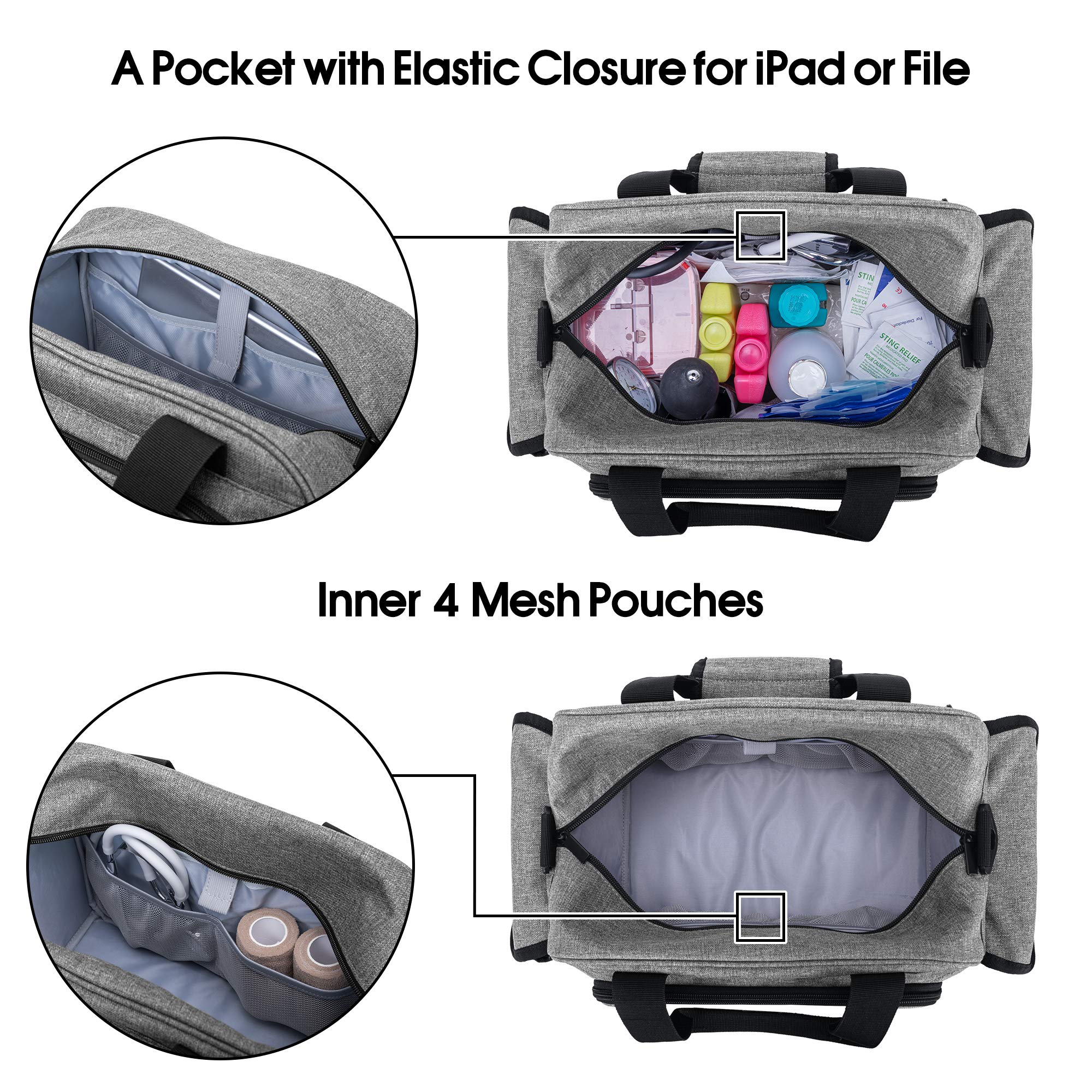 Foto 3 | Bolso De Hombro Para Suministros Médicos Trunab Home Health Nurse - Venta Internacional.