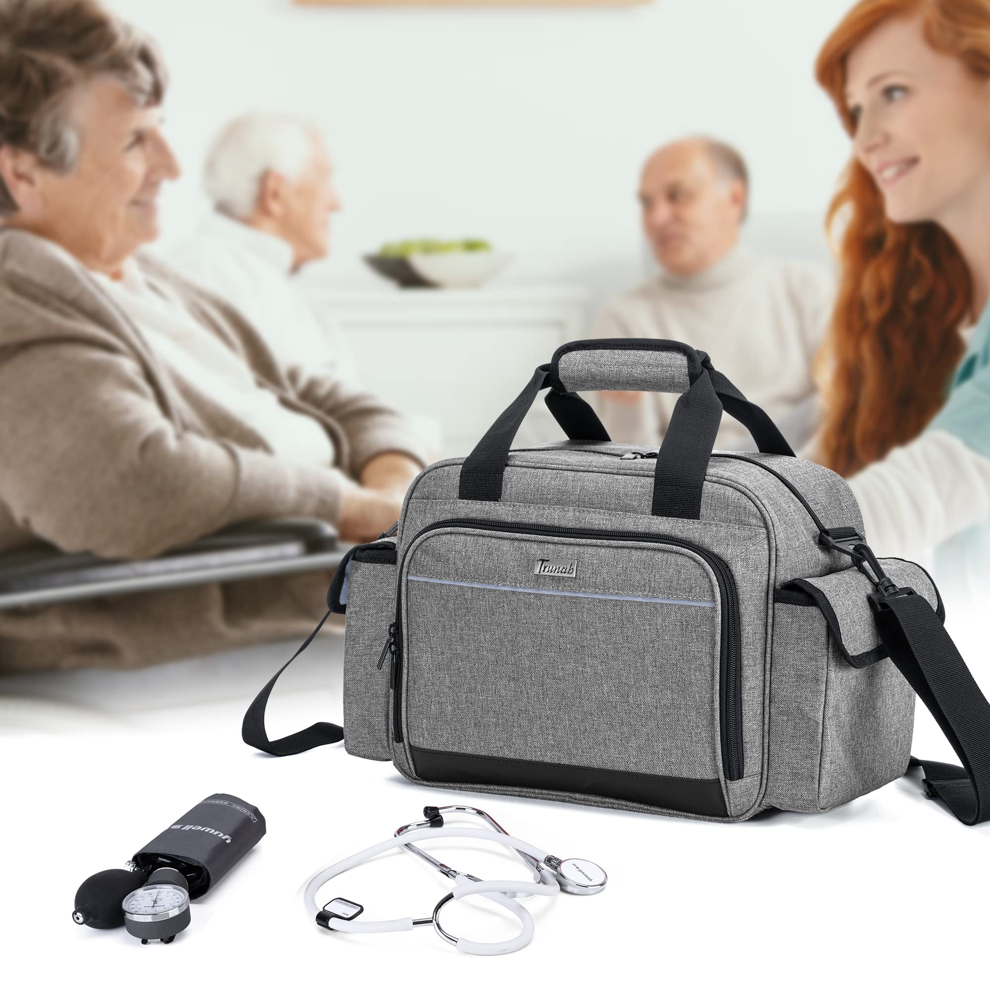 Foto 7 | Bolso De Hombro Para Suministros Médicos Trunab Home Health Nurse - Venta Internacional.