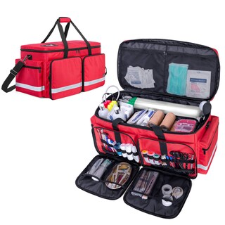 Foto 1 | Bolsa Médica De Emergencia Trunab Vacía Con Compartimento Para Tanque De Oxígeno - Venta Internacional.