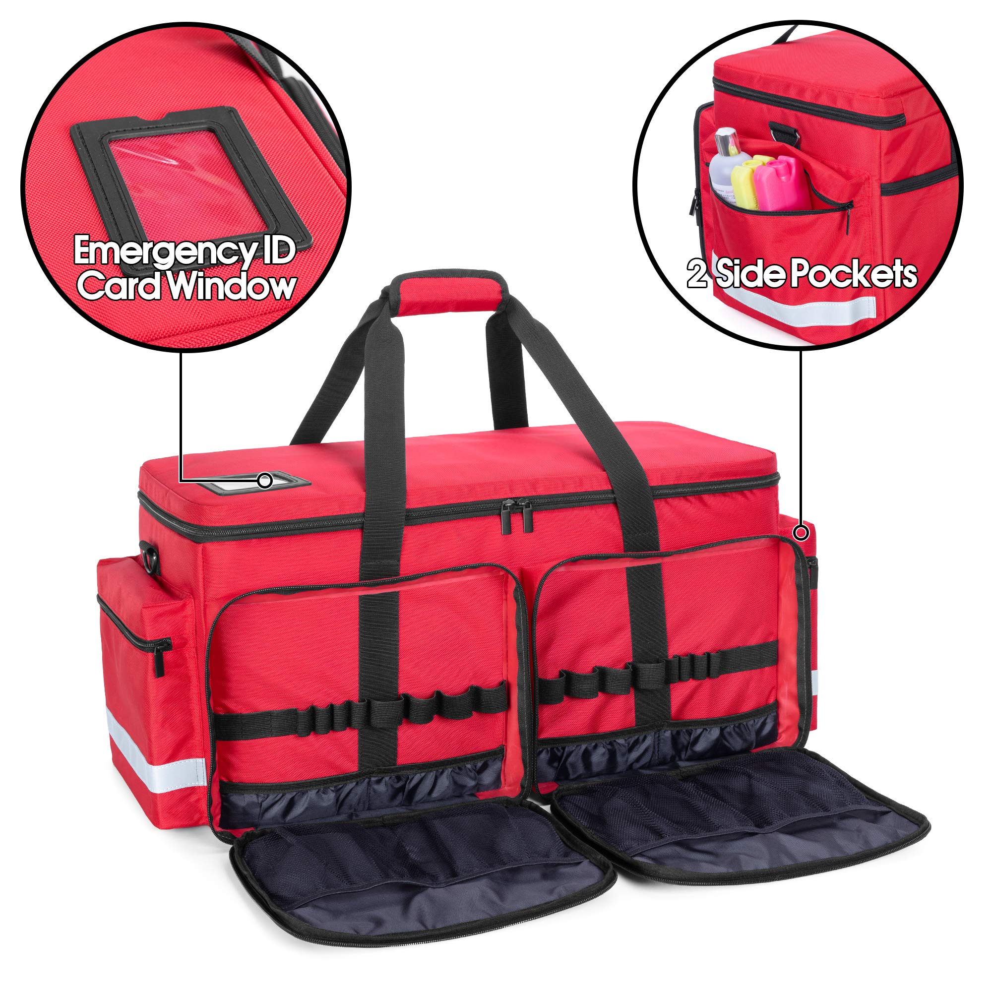 Foto 4 pulgar | Bolsa Médica De Emergencia Trunab Vacía Con Compartimento Para Tanque De Oxígeno - Venta Internacional.