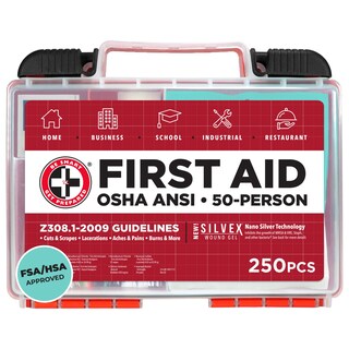 Foto 1 | Botiquín De Primeros Auxilios Be Smart Get Prepárate Osha/ansi Para 50 Personas - Venta Internacional.