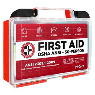 Foto 7 | Botiquín De Primeros Auxilios Be Smart Get Prepárate Osha/ansi Para 50 Personas - Venta Internacional.
