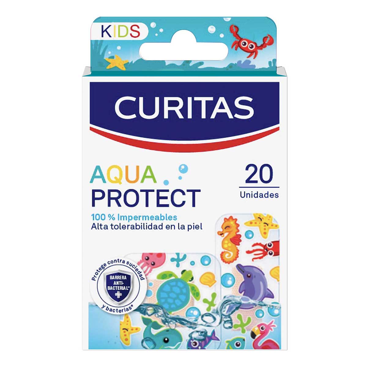 Foto 3 pulgar | Curitas Venditas Adhesivas Aquaprotect Kids