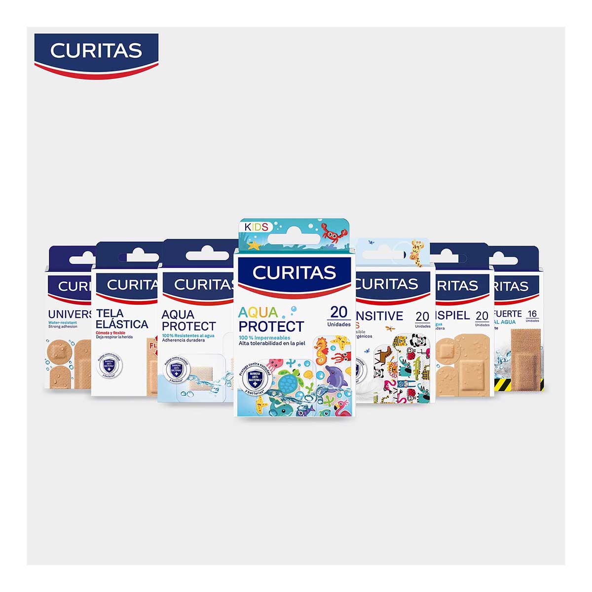 Foto 9 pulgar | Curitas Venditas Adhesivas Aquaprotect Kids