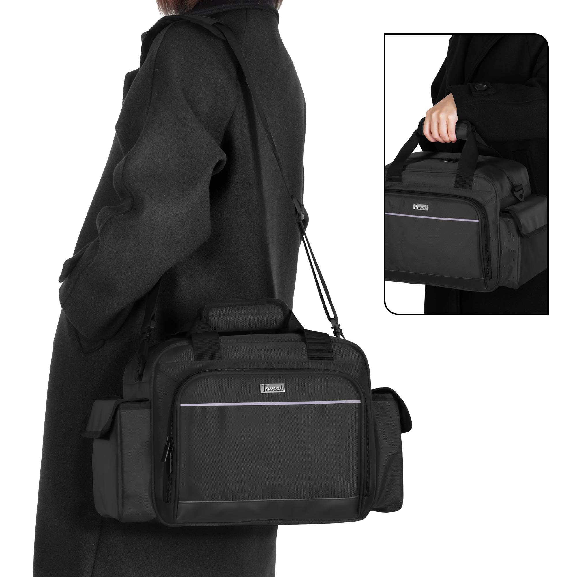Foto 6 pulgar | Bolsa De Enfermera Trunab Home Health  Suministros Médicos Portátiles  Negra - Venta Internacional.