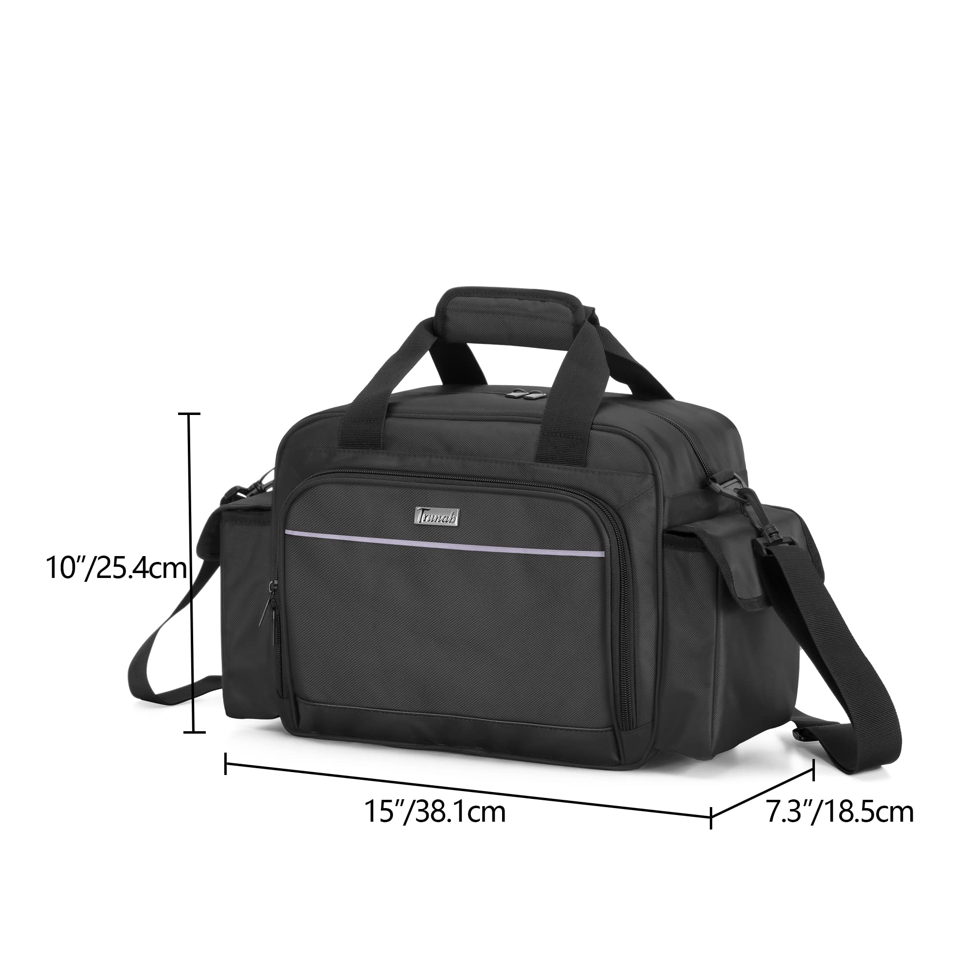 Foto 7 pulgar | Bolsa De Enfermera Trunab Home Health  Suministros Médicos Portátiles  Negra - Venta Internacional.
