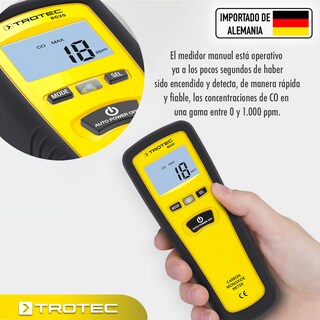 Foto 5 | Detector De Monoxido De Carbono (co) En El Aire Ambiental 0 Y 1.000 Ppm
