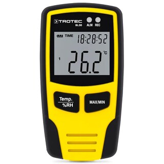 Foto 1 | Registrador De Datos Climáticos Usb Con Alarma Medición Y Documentación De Datos Climáticos Bl30 32.000 Datos Almac