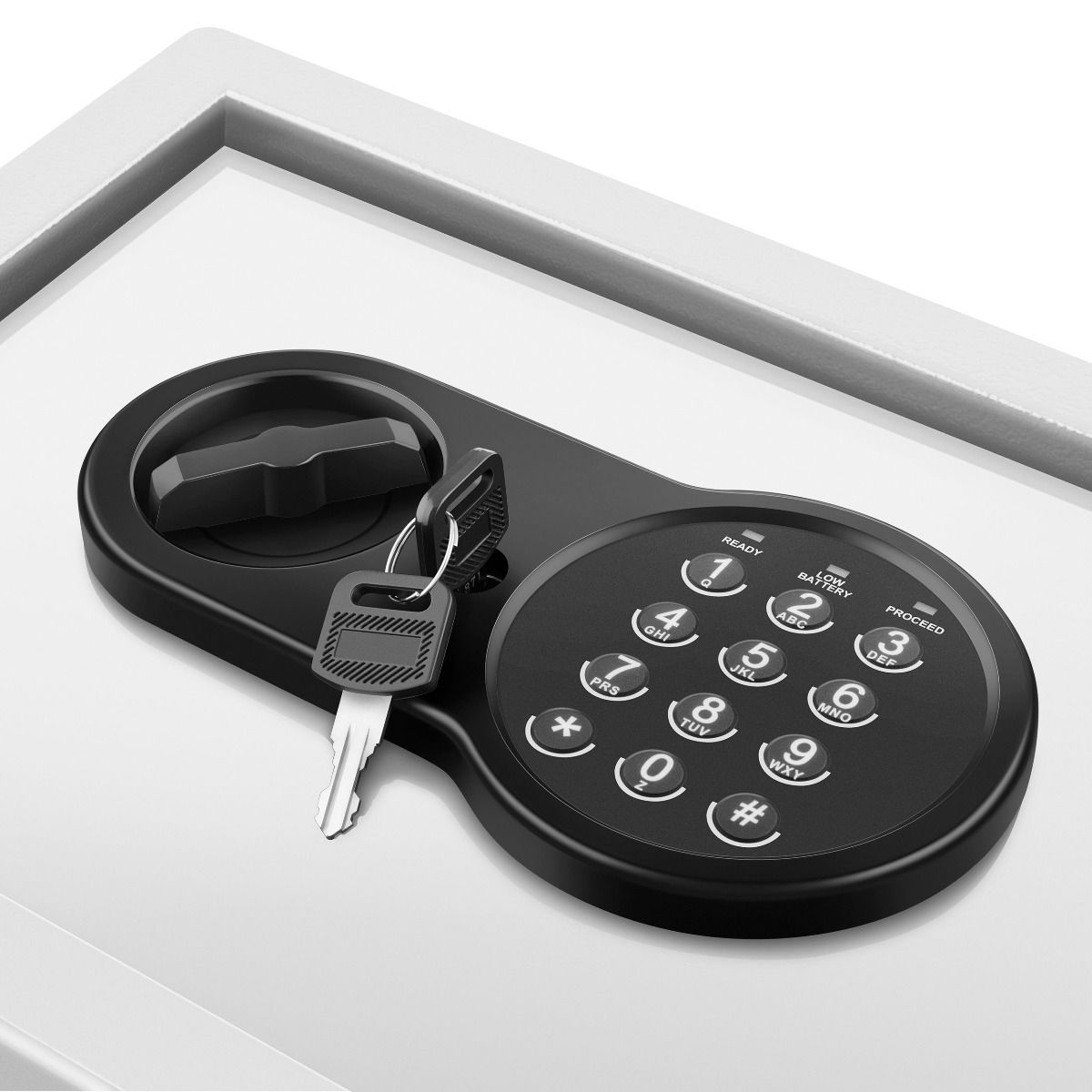 Foto 4 pulgar | Caja De Seguridad Electrónica Steren SEG-500 color Gris