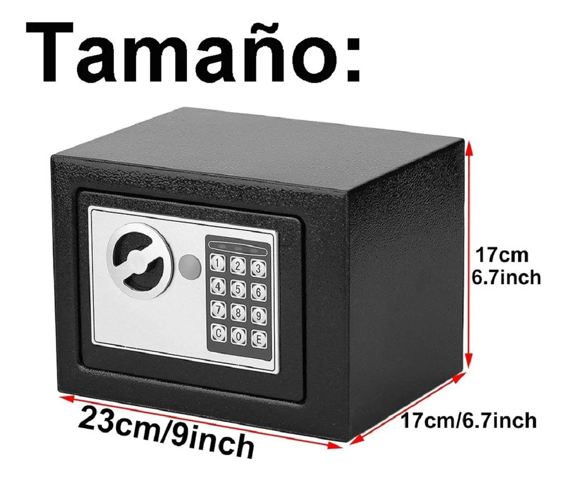 Foto 4 pulgar | Caja Fuerte de Seguridad Digital con Apertura Electrónica Malubero color Negro