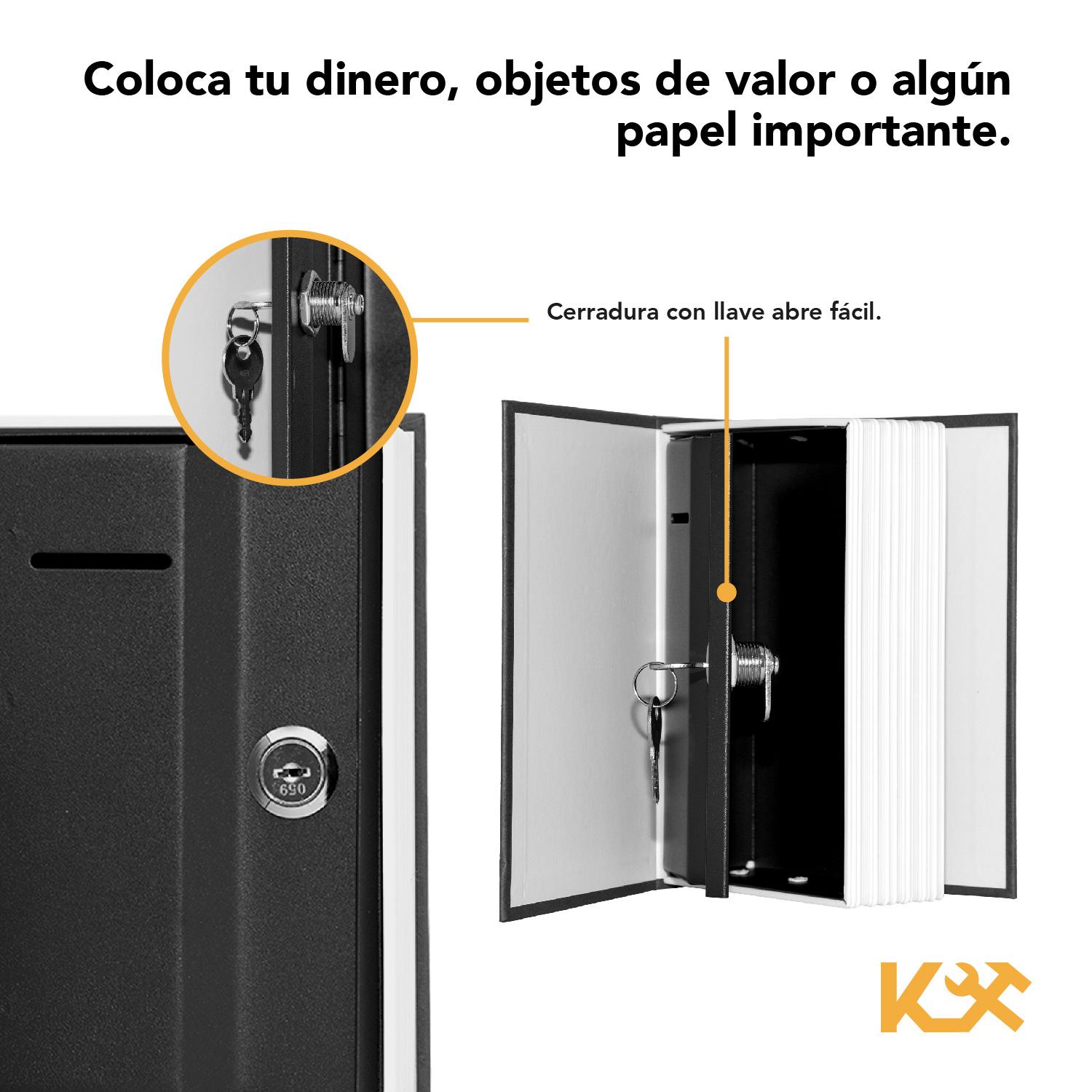 Foto 5 | Caja de Seguridad Forma de Libro Camuflaje 18 cm con Llave