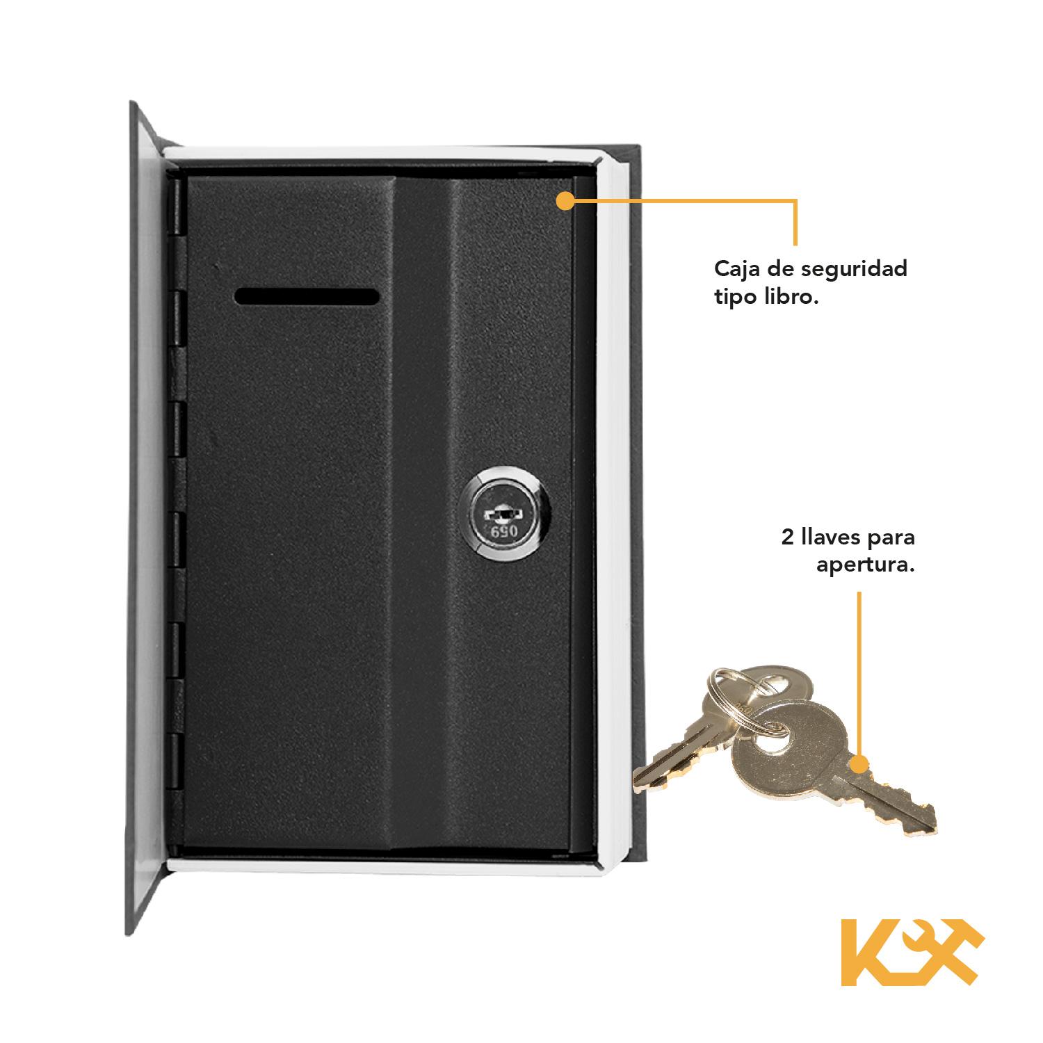 Foto 7 | Caja de Seguridad Forma de Libro Camuflaje 18 cm con Llave