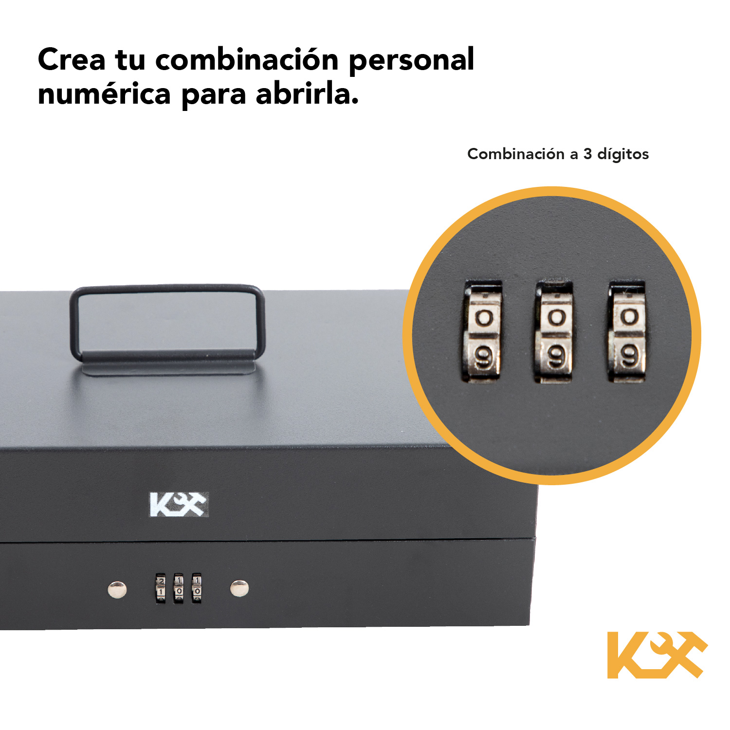 Foto 4 | Caja para Dinero 4 Clips Sujeta Billetes 29cm Para Seguridad
