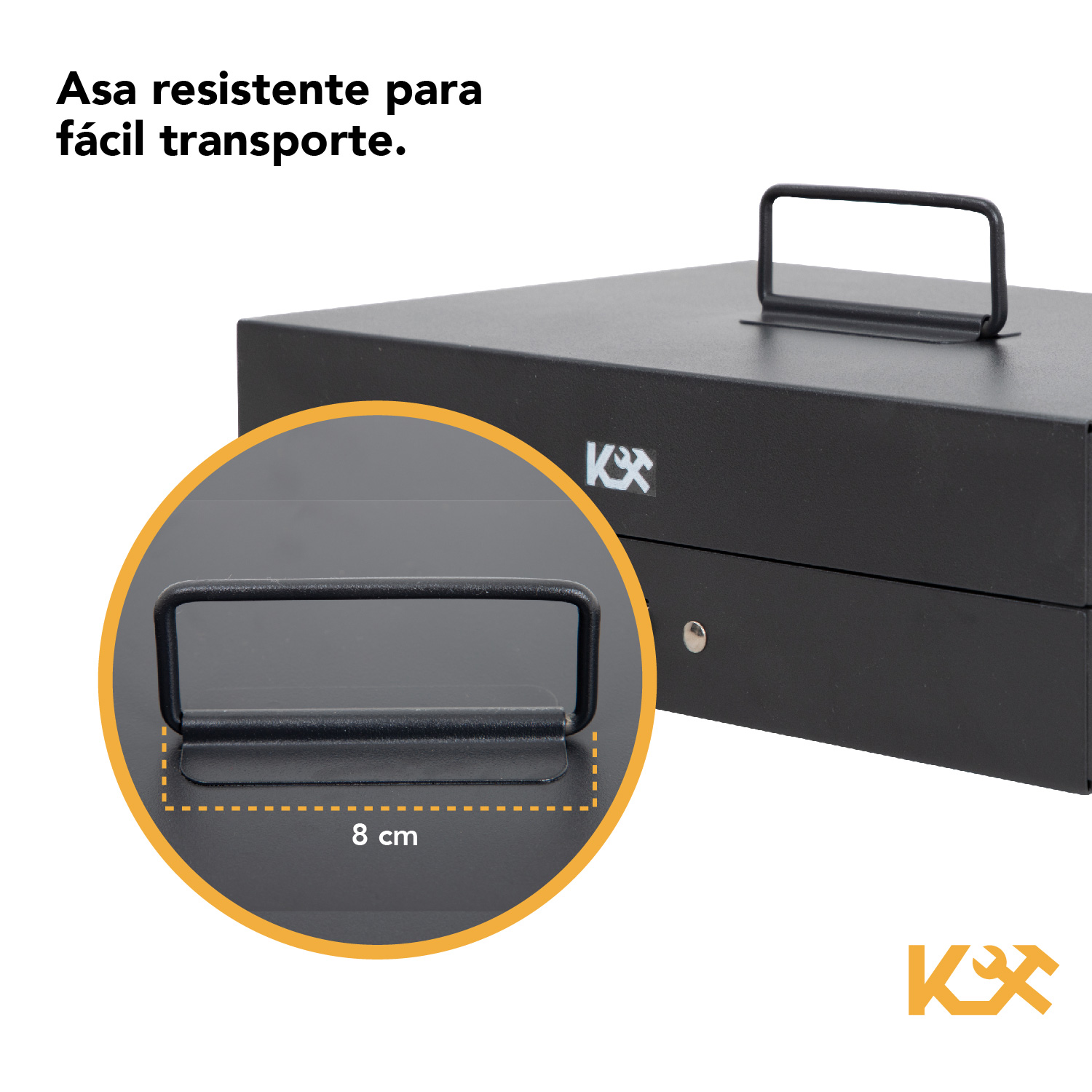 Foto 6 | Caja para Dinero 4 Clips Sujeta Billetes 29cm Para Seguridad