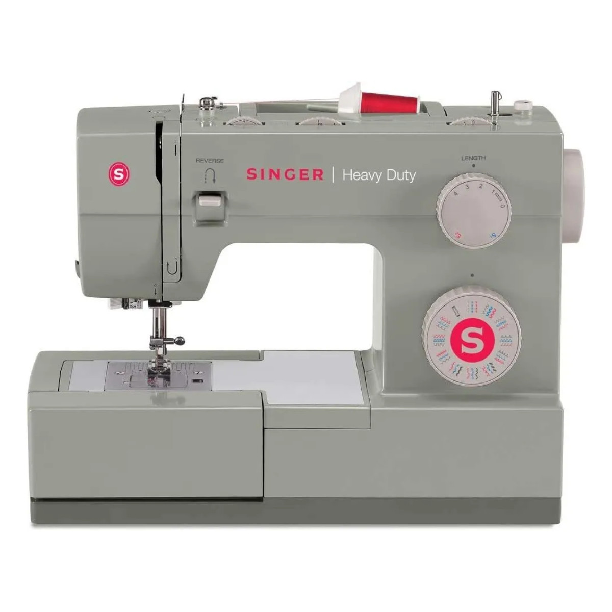 Máquina de Coser Singer Facilita Pro 4452 color Gris 32 Puntadas 4 Prensatelas