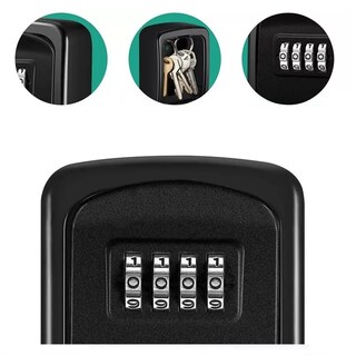 Foto 5 | Caja De Almacenamiento Belug color Negro De Llaves Empotrable En Pared