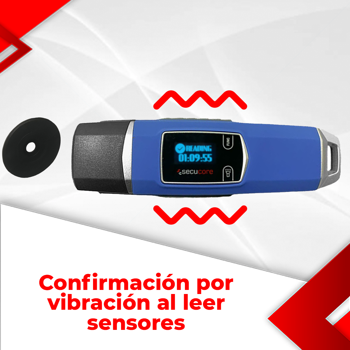 Foto 4 pulgar | Lector Rondines Secucore Gtp4 Azul