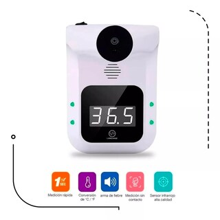 Foto 3 | Termómetro Infrarrojo Digital KIMHI K9 con Alarma y Voz
