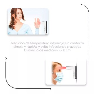 Foto 4 | Termómetro Infrarrojo Digital KIMHI K9 con Alarma y Voz