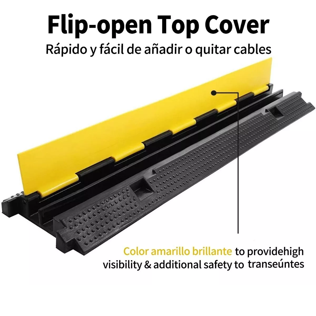 Foto 4 pulgar | Rampa para Protección de Cables Eo Safe Imports ESI-10825 Multicolor Segunda Canalización