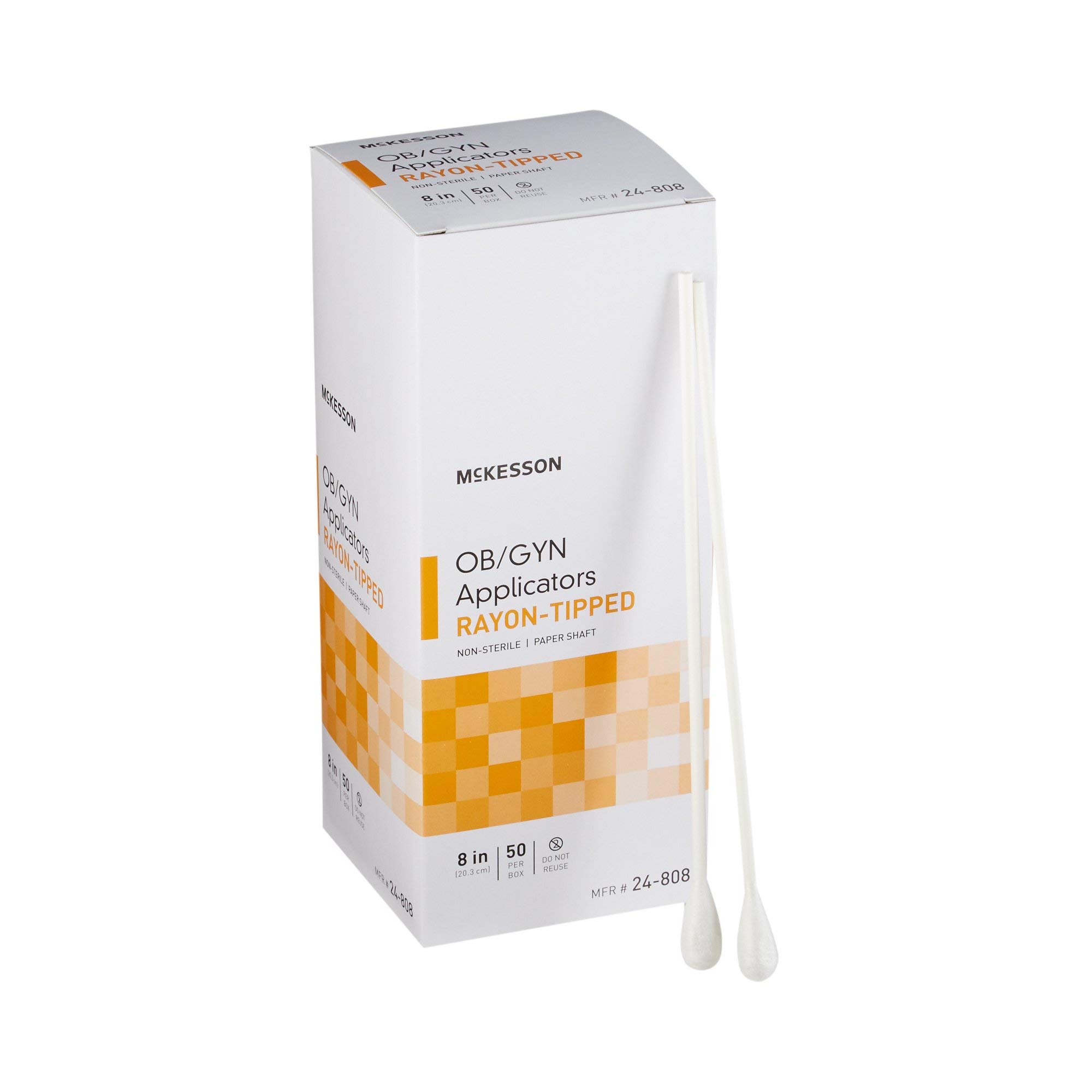Foto 1 | Aplicadores De Obstetricia Y Ginecología Mckesson Con Punta De Rayón, 8 Cm, 500 Unidades - Venta Internacional.