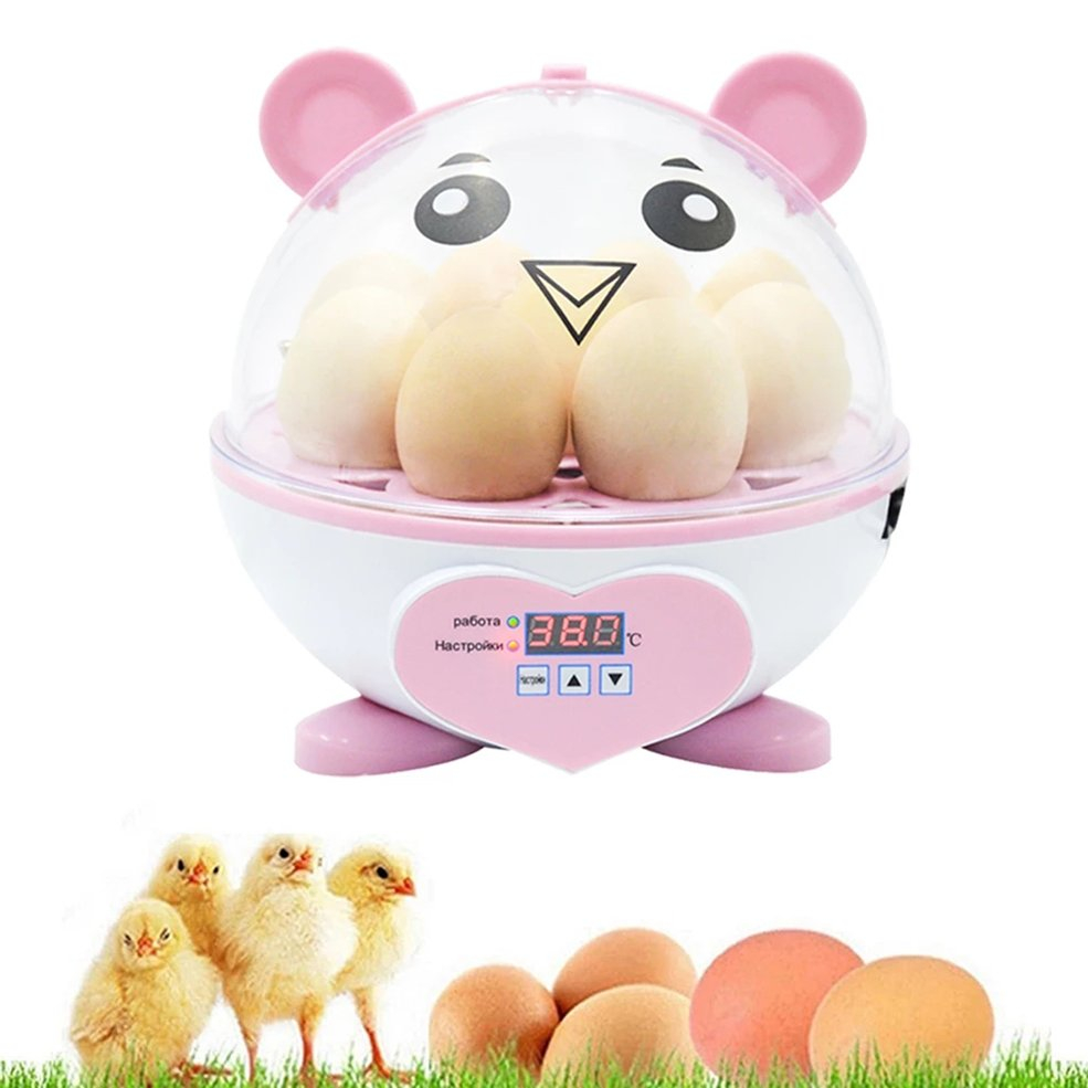 Foto 4 pulgar | Incubadora De Huevos, Miniincubadora De Huevos Con Capacidad Para 9 Huevos, Manual - Venta Internacional.