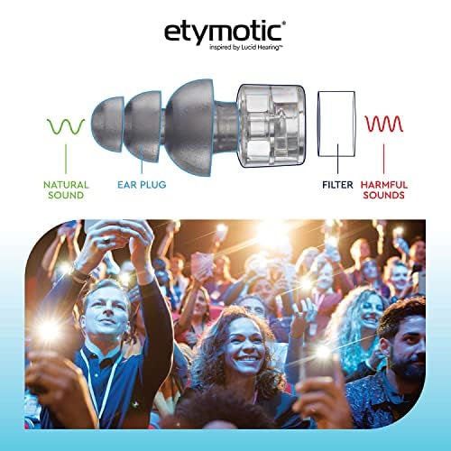 Foto 5 | Tapones Para Los Oídos Etymotic Research Er20xs De Alta Fidelidad Reutilizables - Venta Internacional.