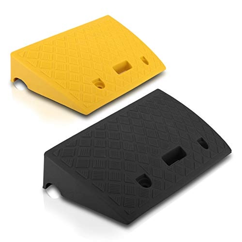 Juego De 2 Piezas Portátil Y Ligero Curb Ramps Pyle Pcrbdr27 - Venta Internacional. $1,154