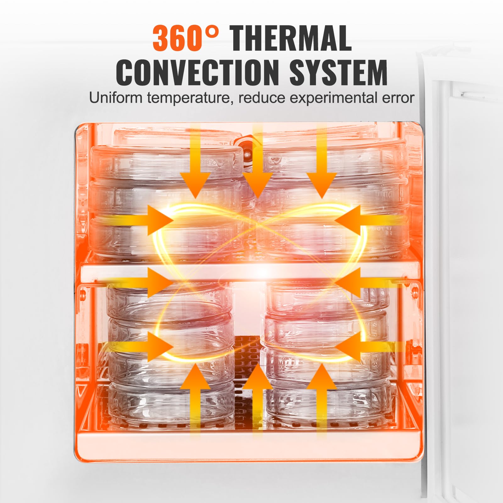 Foto 4 | Incubadora De Laboratorio Vevor De Capacidad De 6 Litros Con Control De Temperatura Pid - Venta Internacional.
