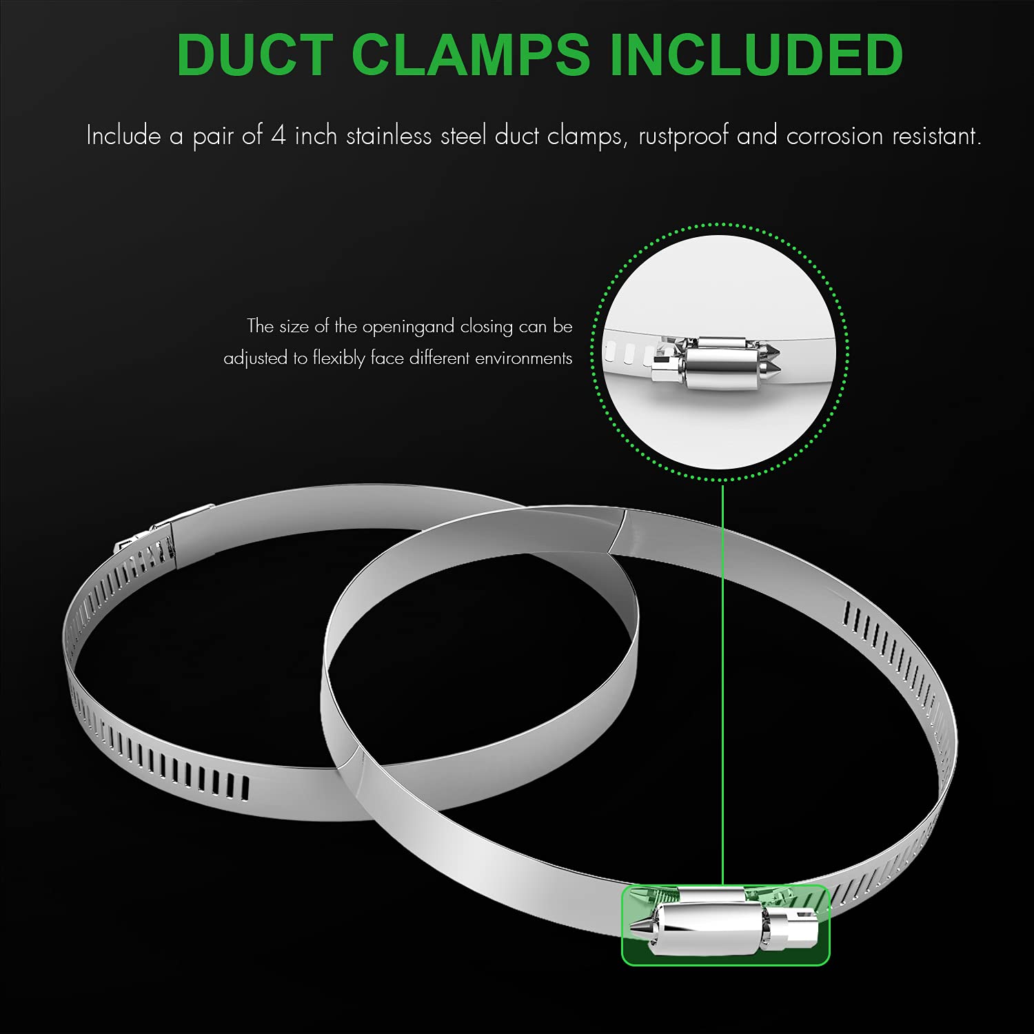 Foto 6 pulgar | Ductos Flexibles Ipower De Aluminio De 4 Pulgadas Y 8 Pies Con 4 Capas - Venta Internacional.