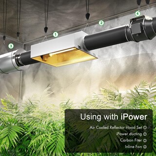 Foto 7 | Ductos Flexibles Ipower De 10 Pulgadas Y 8 Pies Con Protección De 4 Capas - Venta Internacional.