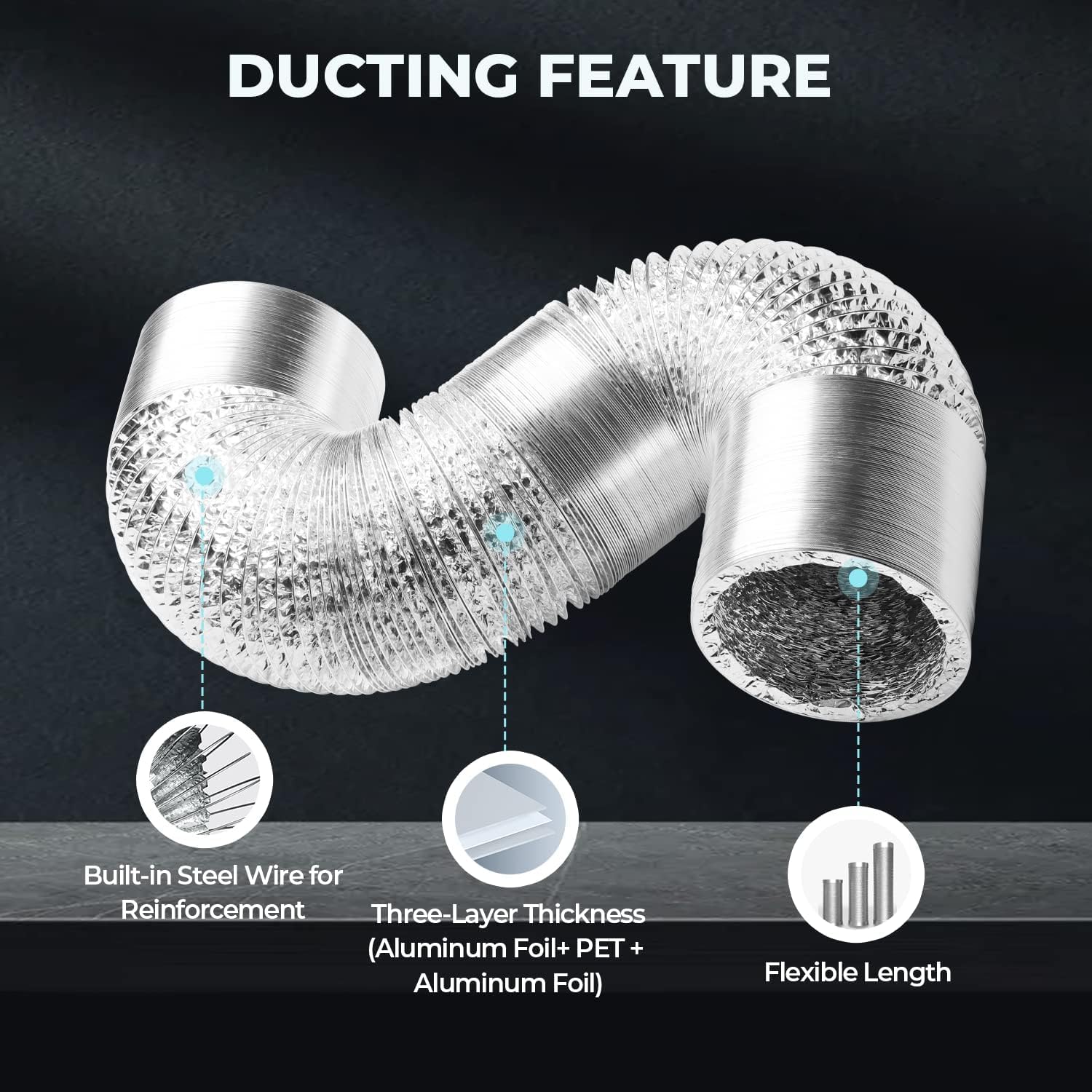 Foto 4 pulgar | Lámina De Aluminio Dutting Simple Deluxe De 15 Cm Y 7,6 M Con 2 Abrazaderas - Venta Internacional.