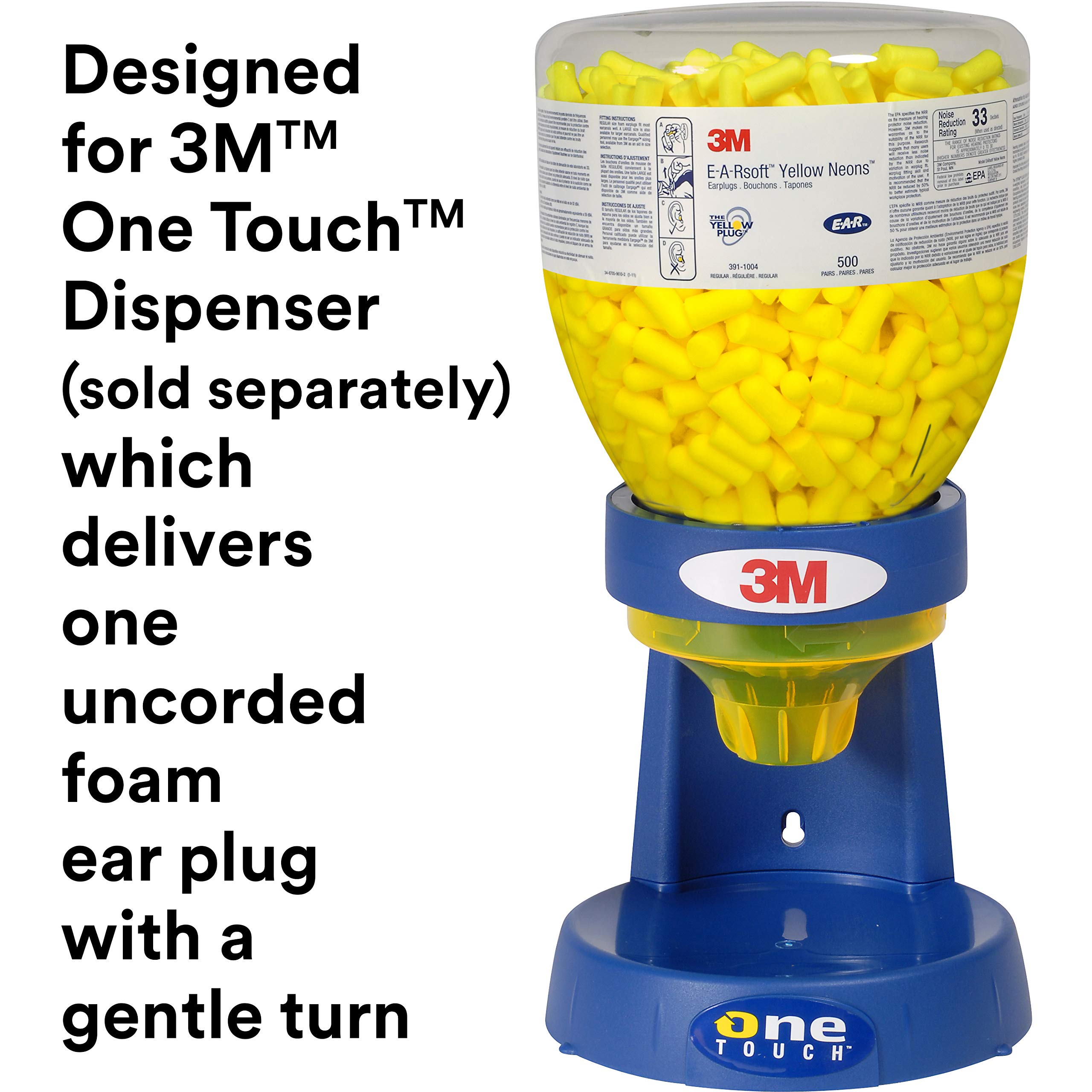Foto 7 pulgar | Tapones Para Los Oídos 3m E-a-rsoft Yellow Neons 391-1004 500 Pares - Venta Internacional.