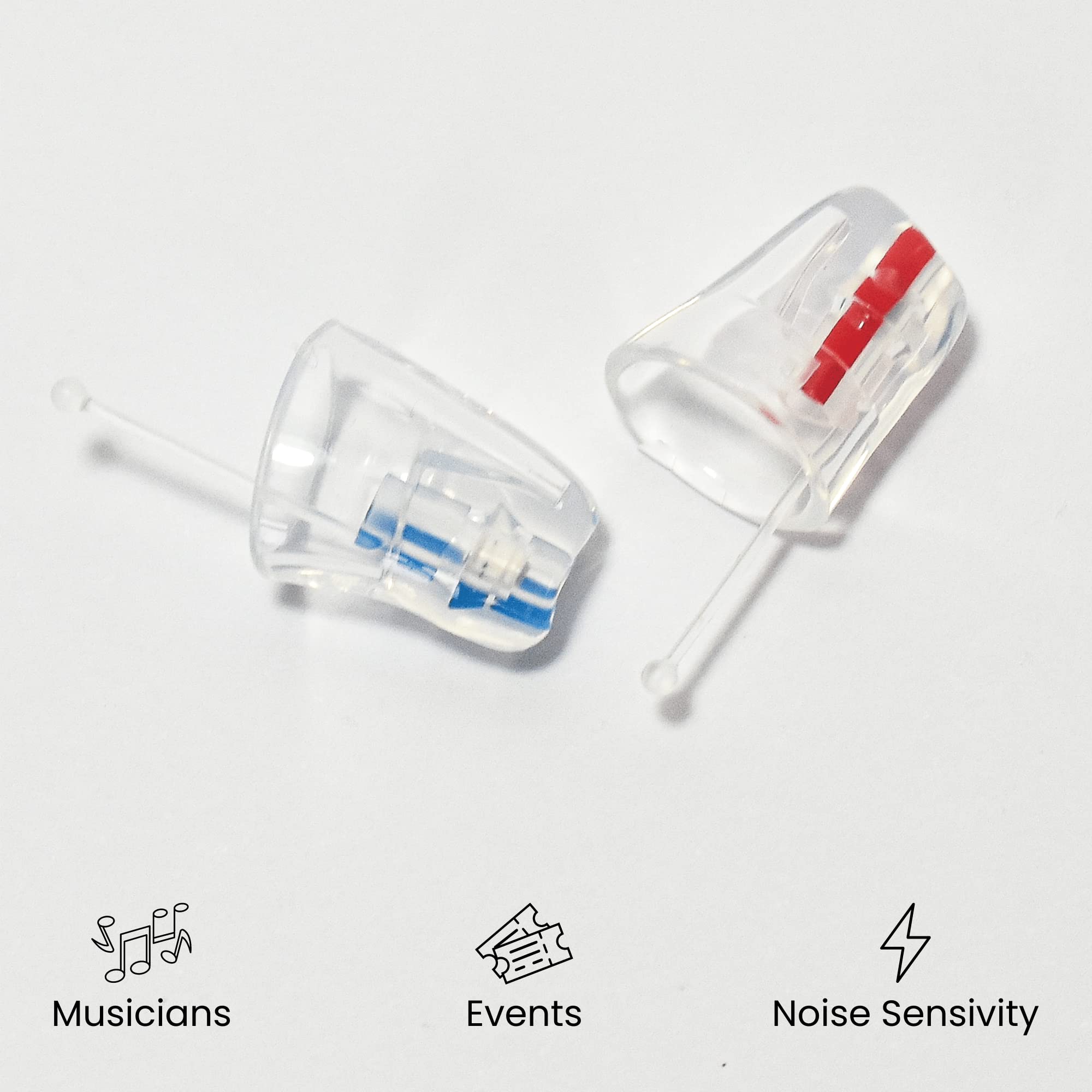 Foto 5 pulgar | Tapones Auditivos Con Cancelación De Ruido, Hifi, Reutilizables, 19 Db - Venta Internacional.