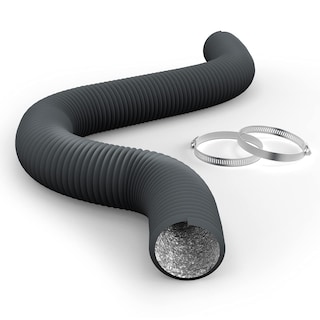 Foto 1 | Conductos Flexibles De Aluminio Ipower De 3 Pulgadas Y 8 Pies Con 2 Abrazaderas - Venta Internacional.
