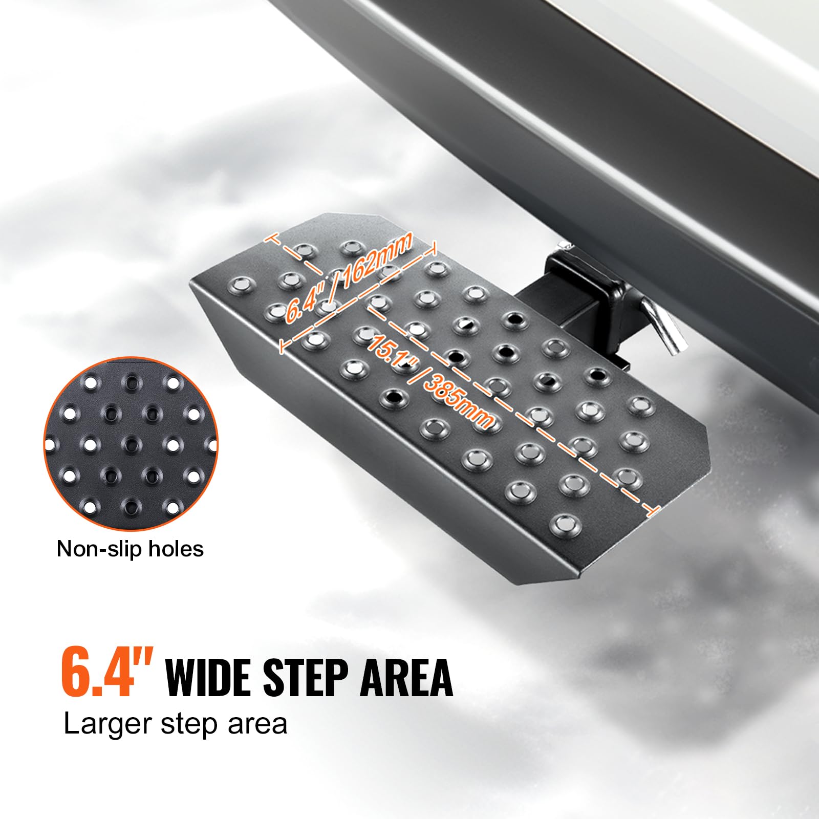 Foto 5 pulgar | Hitch Step Vevor Para Receptor De 2 Pulgadas Con Una Capacidad De Carga De 158,7 Kg - Venta Internacional.