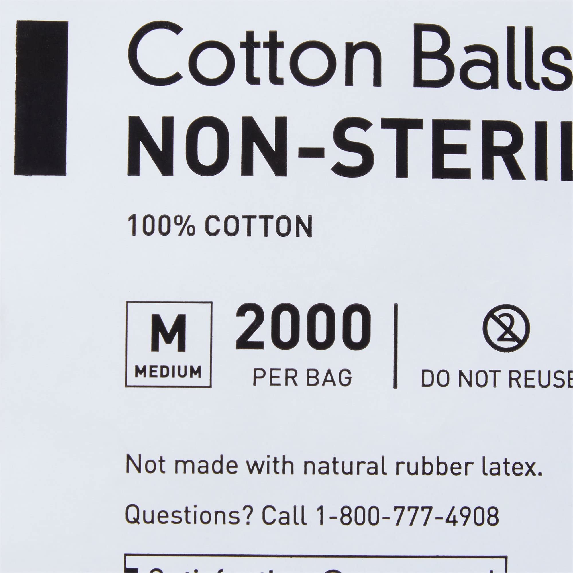 Foto 7 | Bolas De Algodón Mckesson, No Estériles, Máxima Absorbencia 4000 - Venta Internacional.