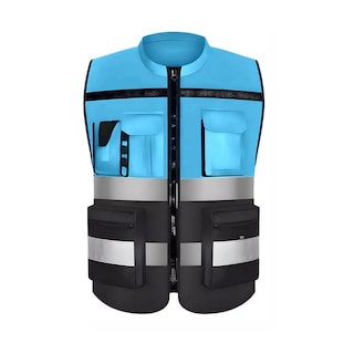 Foto 1 | Chaleco De Seguridad Reflejante Industrial Talla Xl Eo Safe Imports Esi-19834 Azul
