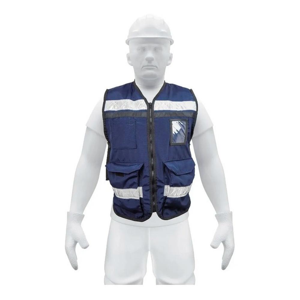 Foto 1 | Chaleco Brigadista En Color Azul Marino Truper 14667