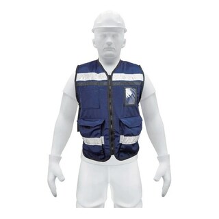 Foto 1 | Chaleco Brigadista En Color Azul Marino Truper 14667